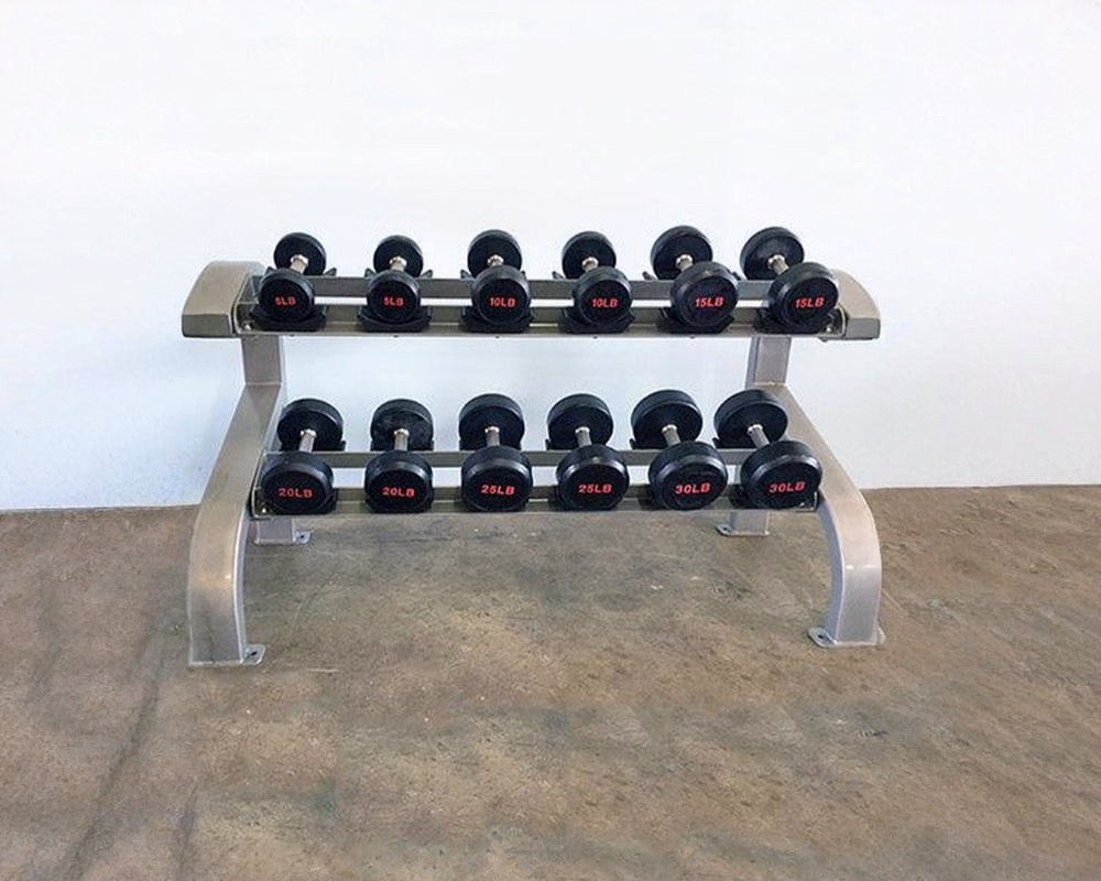 Muscle D - Two Tier 8-Pairs Dumbbell Rack