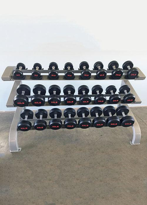 Muscle D - Three Tier 12-Pairs Dumbbell Rack