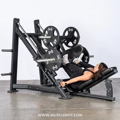Muscle D Fitness - 45-Degree Linear Leg Press Machine