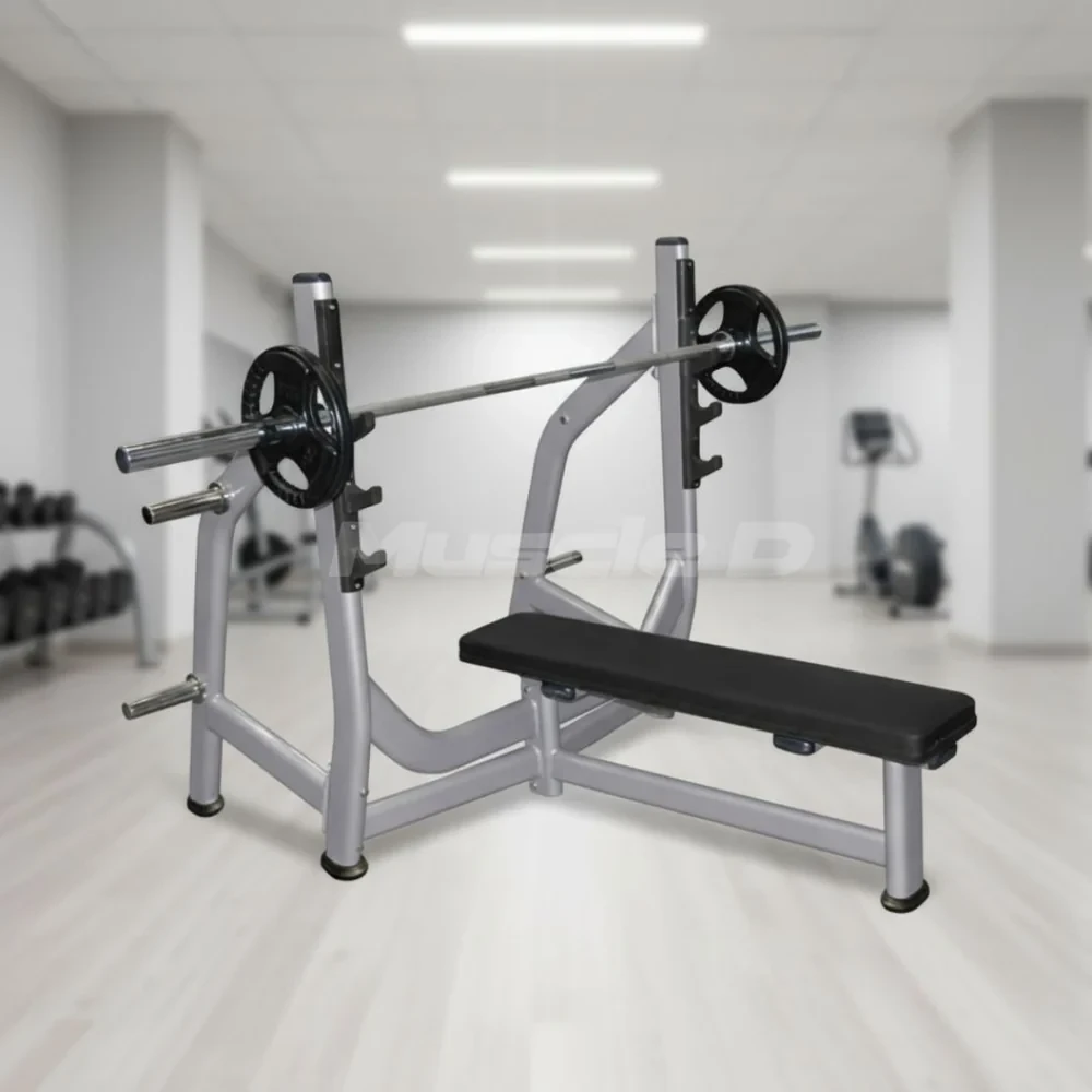 Muscle D  - Heavy-Duty Olympic Flat Bench