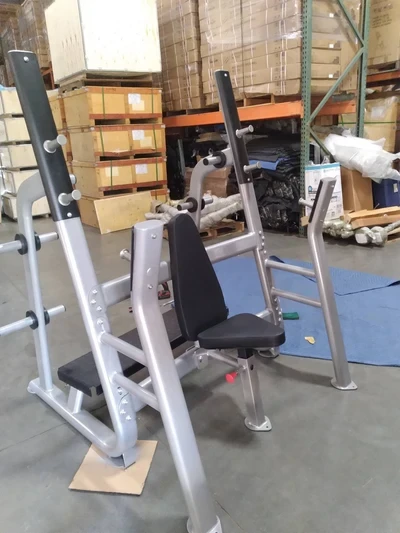 Muscle D Fitness - Elite Series Heavy-Duty Olympic Military Bench
