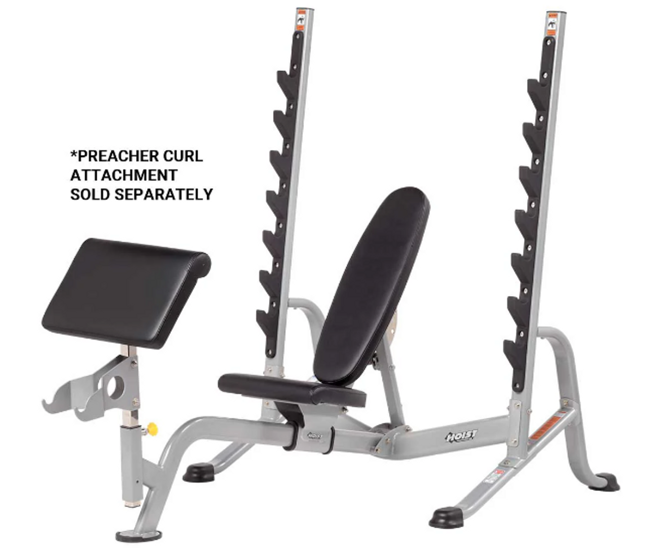 Hoist Flat Incline Decline Olympic Bench | GymStore.com