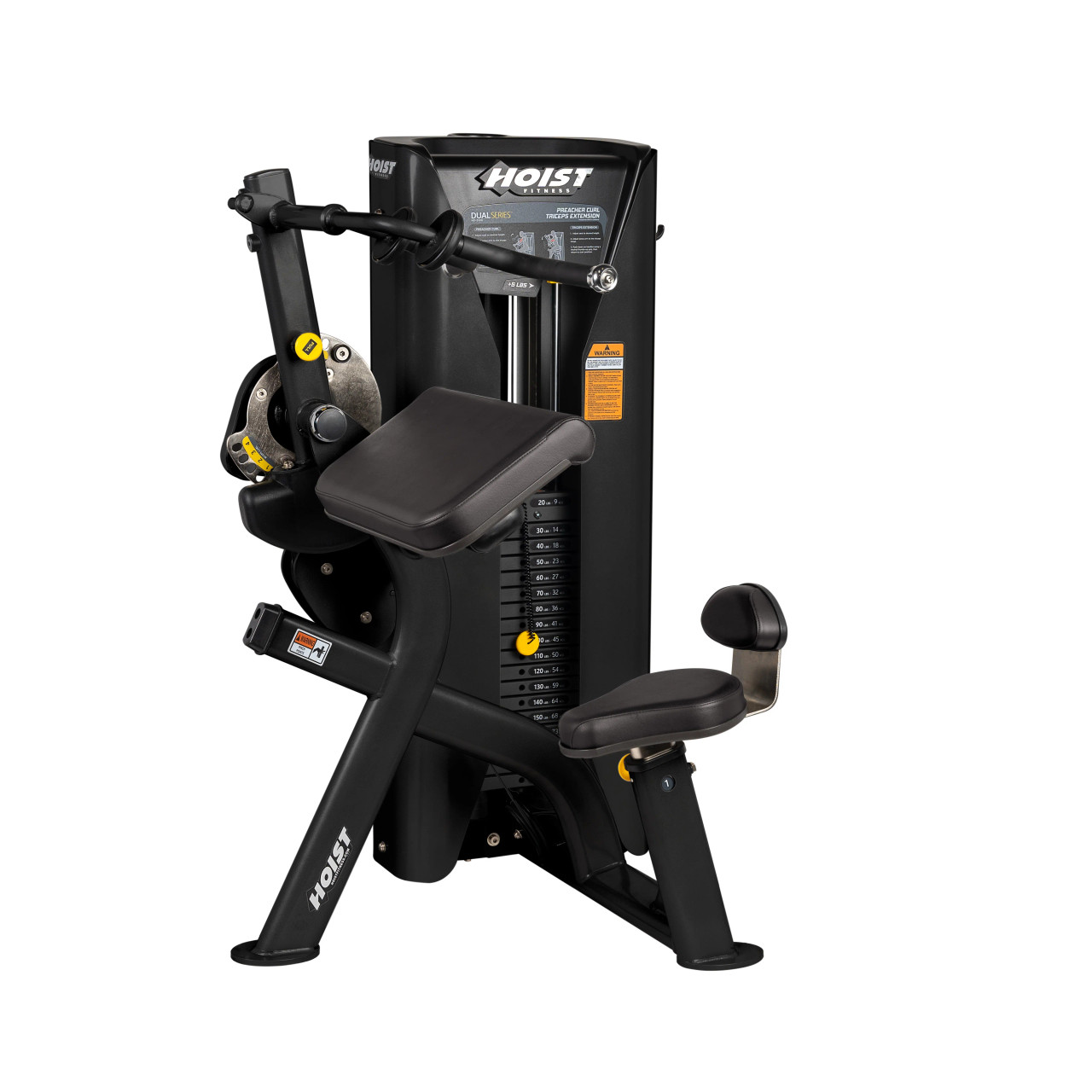 Hoist Preacher Curl Triceps Extension Combo Matte Black