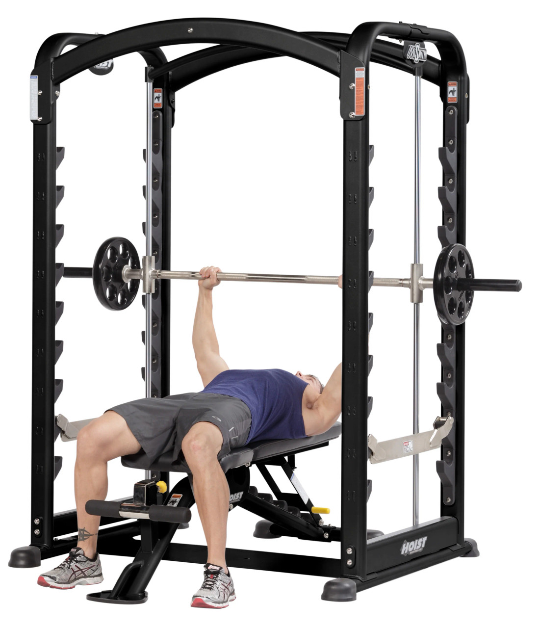 Hoist Mi Dual Action Smith Machine 3D | GymStore.com