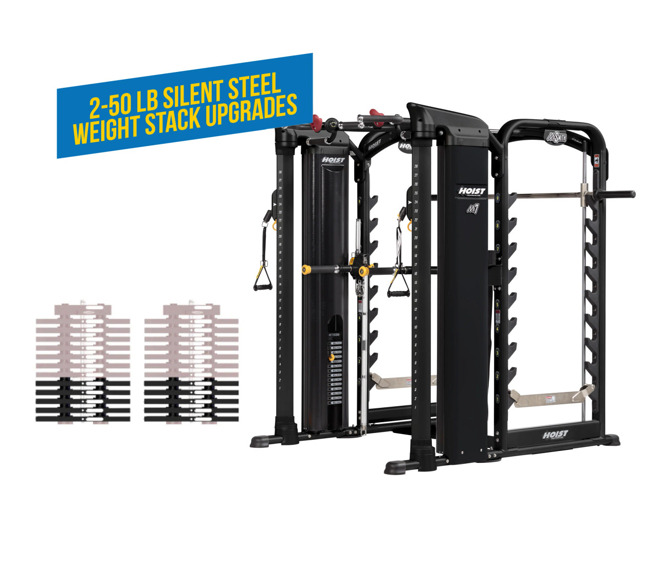 Hoist Mi7 Smith Machine Ensemble | GymStore.com