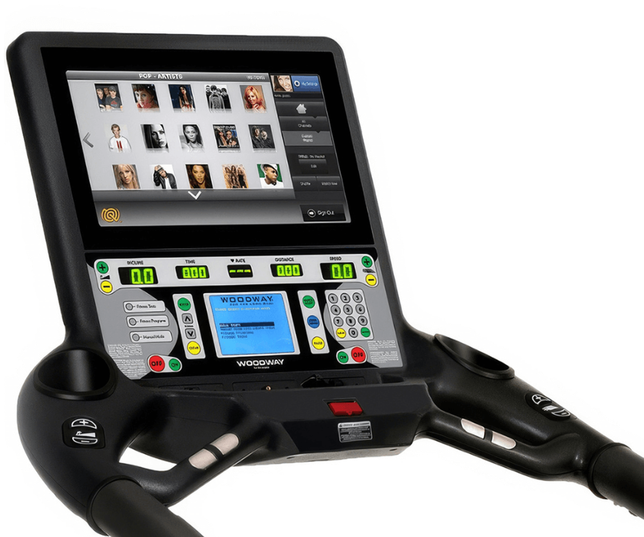 Woodway 4Front View Treadmill Personal Trainer Display with HDTV