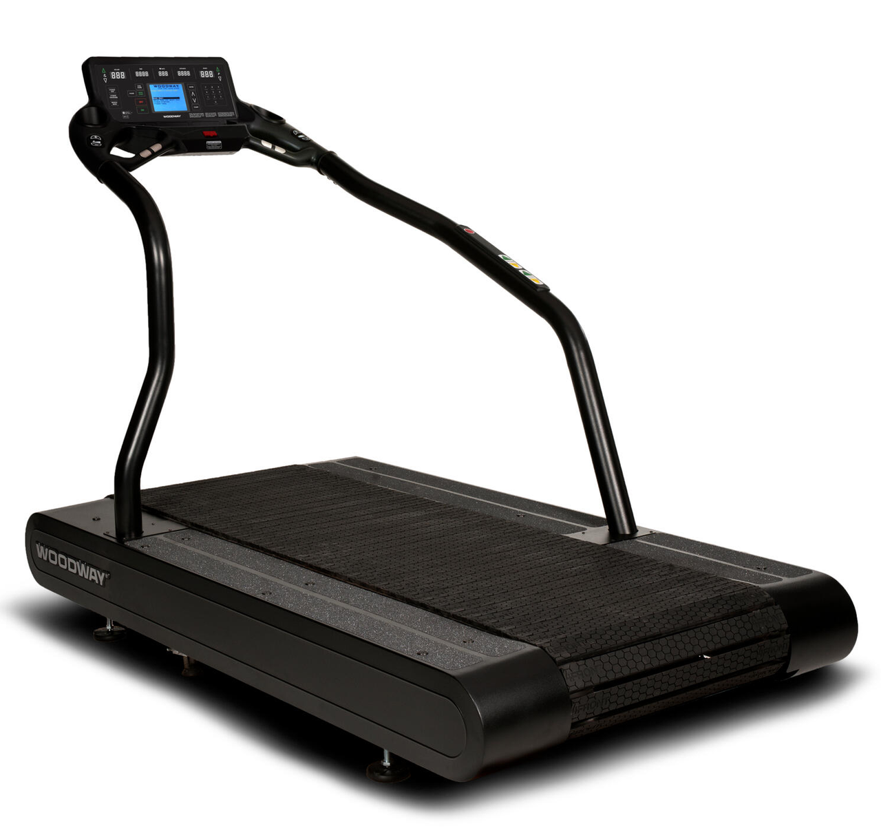 Woodway Desmo Pro XL Wide Surface Treadmill Optional Quick Set Console
