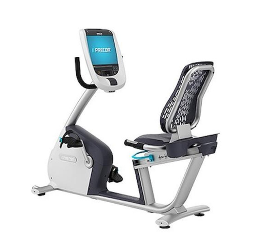 Precor RBK 885 Recumbent Bike with P80 Touch Screen Display Precor RBK 885 Recumbent Bike with P80 Touch Screen Display