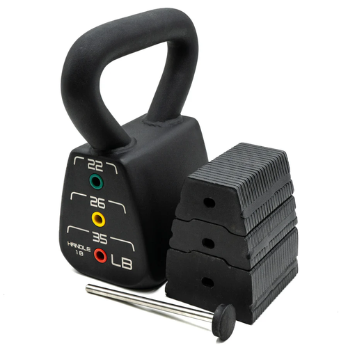 PowerBlock Pro Adjustable Kettlebell 18-35 LB | GymStore.com PowerBlock Pro Adjustable Kettlebell 18-35 LB | GymStore.com