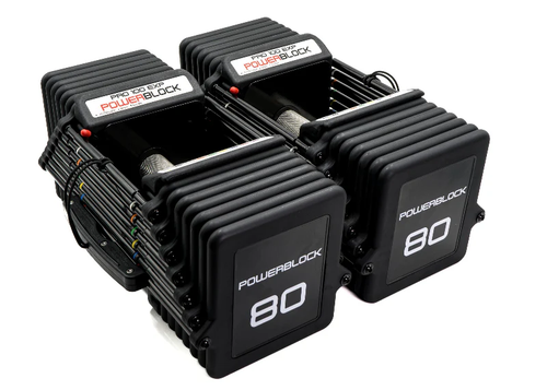 PowerBlock Pro 100 EXP Adjustable Dumbbell Set | GymStore.com