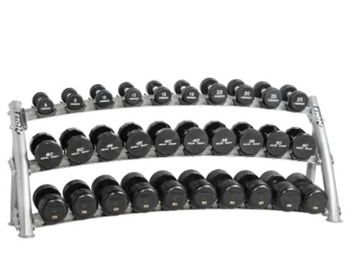 Hoist 3-Tier Horizontal Dumbbell Rack | Gymstore.com