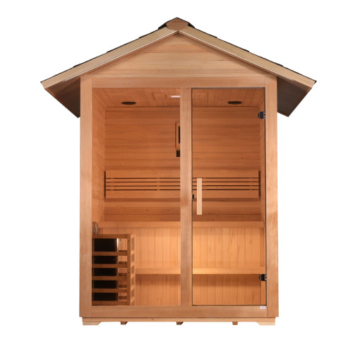 Golden Designs Arlberg Traditional Outdoor Steam Sauna
