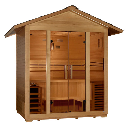 Golden Designs Vorarlberg Traditional Outdoor Steam Sauna