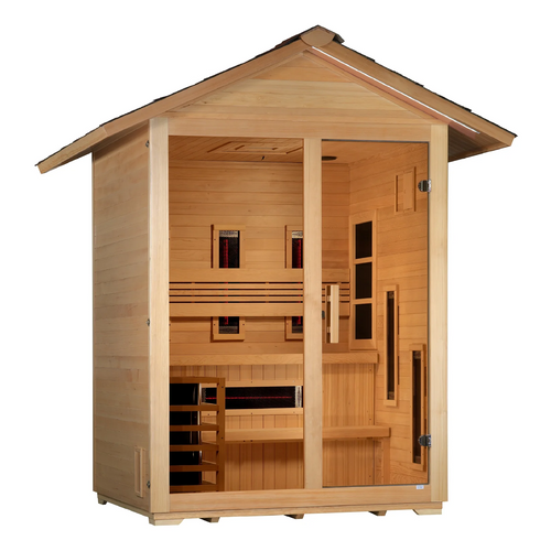 Golden Designs Carinthia PureTech Hybrid Full Spectrum Outdoor Sauna