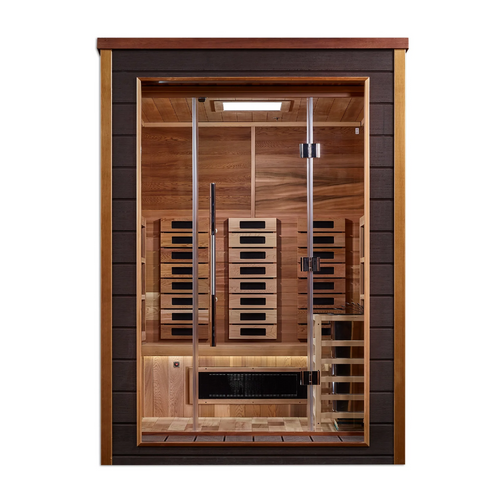 Golden Designs Nora PureTech Hybrid Full Spectrum Outdoor Sauna