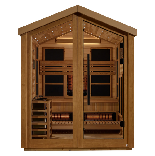 Golden Designs Loviisa PureTech Hybrid Full Spectrum Outdoor Sauna