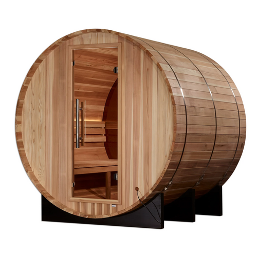 Golden Designs Zurich Traditional Barrel Steam Sauna