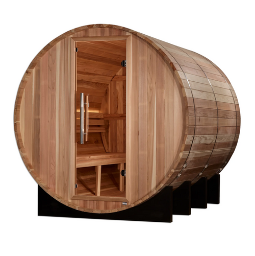 Golden Designs Klosters Traditional Barrel Outdoor Steam Sauna