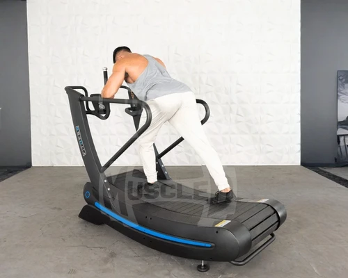 Muscle D Commercial Self Powered Curve Treadmill