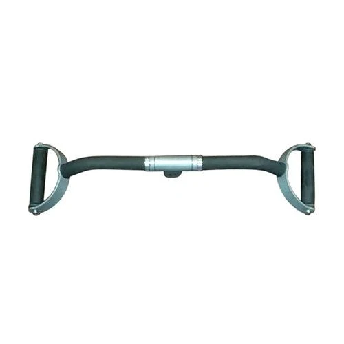 Muscle D 24" Rotating Lat Bar with D Handles and Heavy-Duty Molded Grip