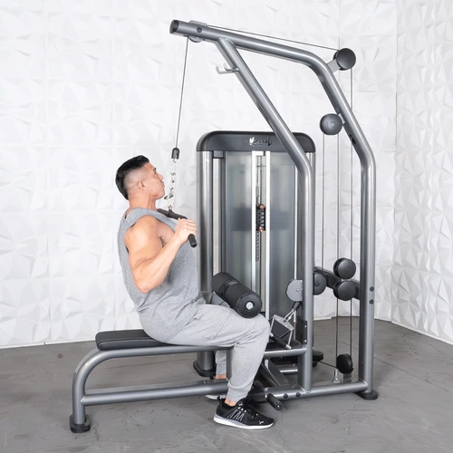 Muscle D Fitness Elite Plus Lat Pulldown / Low Row Combo Machine