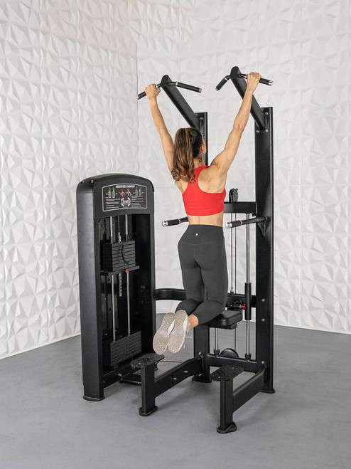 Muscle D - Elite Series Selectorized Assisted Chin / Dip Machine