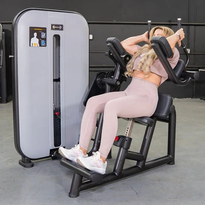 Vogue Selectorized Ab Crunch by Muscle D Fitness