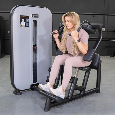 Vogue Selectorized Ab Crunch by Muscle D Fitness