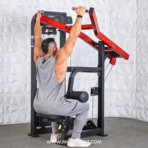 Muscle D - Classic V2 Selectorized Seated Lat Pulldown Machine