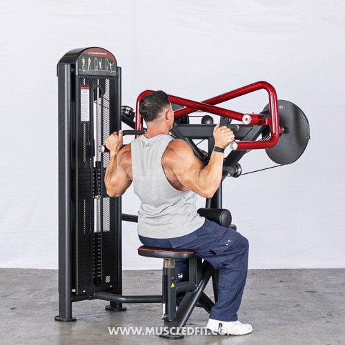 Classic V2 Rotary Lat Pulldown Machine by Muscle D Fitness