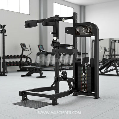 Excel Standing Calf Raise Machine by Muscle D Fitness