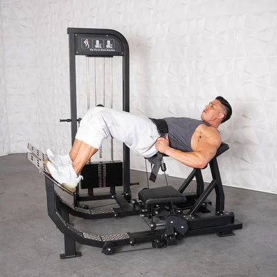 Muscle D Fitness - Excel Selectorized Hip Thrust / Glute Machine