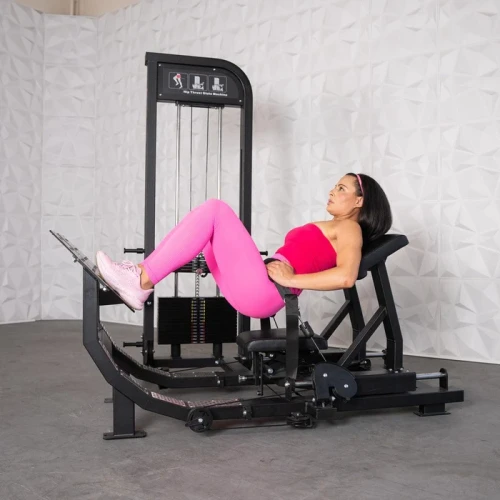 Muscle D - Excel Selectorized Hip Thrust / Glute Machine