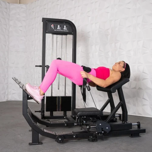 Muscle D - Excel Selectorized Hip Thrust / Glute Machine