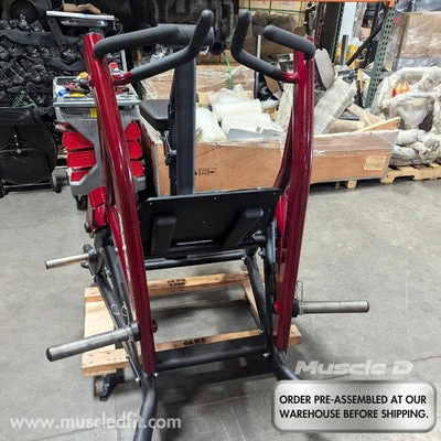 Pro Strength Seated Low Row Machine by Muscle D Fitness