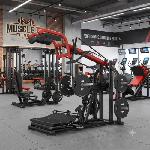 Muscle D - Pro Strength Squat & Calf Combo