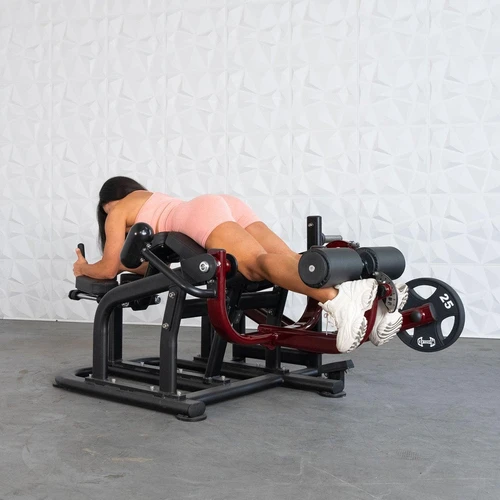 Pro Strength Prone Leg Curl Machine by Muscle D Fitness