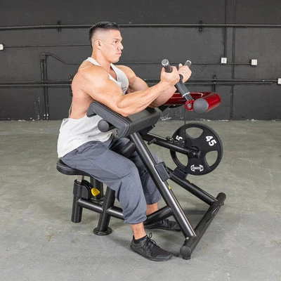 Power Leverage V2 Biceps Curl Machine by Muscle D Fitness