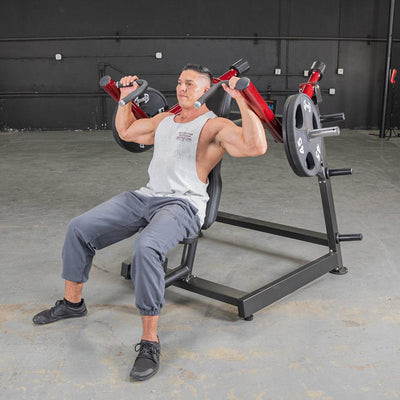 Power Leverage V2 Shoulder Press Machine by Muscle D Fitness