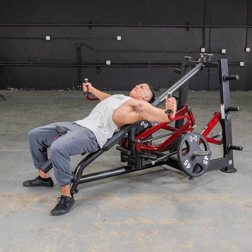 Power Leverage V2 Decline Chest Fly Machine by Muscle D Fitness