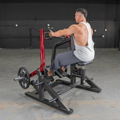 Power Leverage V2 Iso-Lateral Seated Row Machine by Muscle D Fitness
