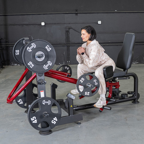 Power Leverage V2 Abductor / Adductor Machine by Muscle D Fitness