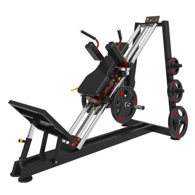 Muscle D - Power Leverage V2 45-Degree Hack Squat Machine