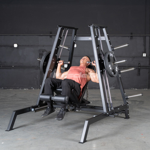 Excel Convergent Flat / Incline / Decline Bench Smith Machine by Muscle D Fitness
