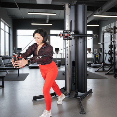 Dual Adjustable Functional Trainer by Muscle D Fitness