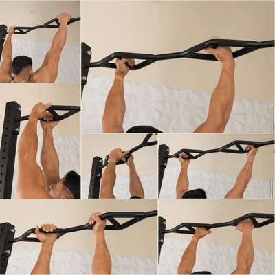 T-Grip Basic Commercial 4-Post Power Rack (3x3" Steel) by Muscle D Fitness