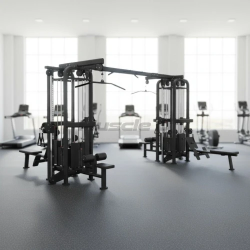 8-Stack Megatron Standard Jungle Gym Multi-Station System by Muscle D Fitness