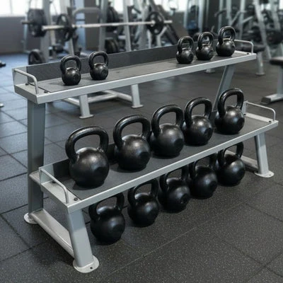 Muscle D Fitness - 2-Tier Kettlebell Rack