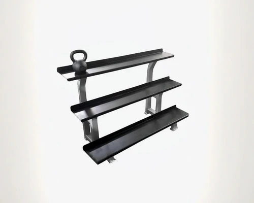 Muscle D - 3-Tier Kettlebell Rack