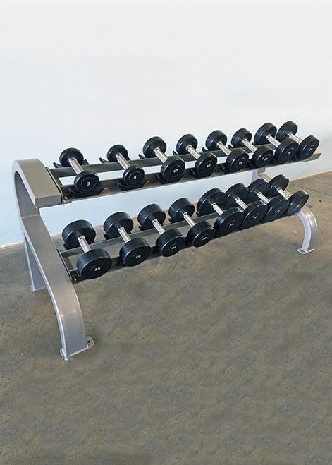 Muscle D - Two Tier 8-Pairs Dumbbell Rack